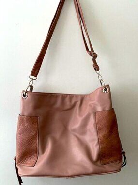 Rickis large leather tote bag